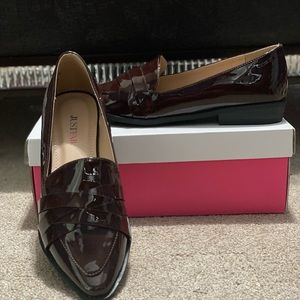 Burgundy Loaders 8.5, Never worn